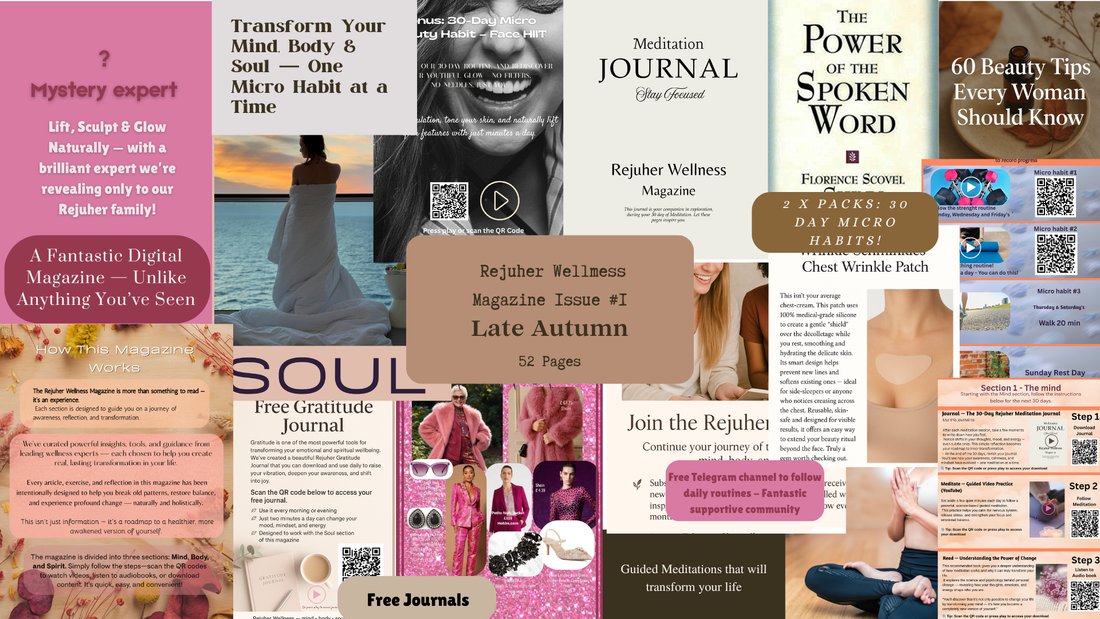 Why The New Rejuher Wellness Magazine Is Changing Women’s Lives — Starting This Autumn